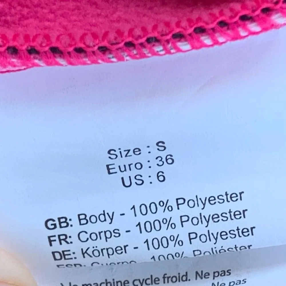 NWOT Bench Black Jacket with Pink Logo Women’s 6 Small - Picture 8 of 8